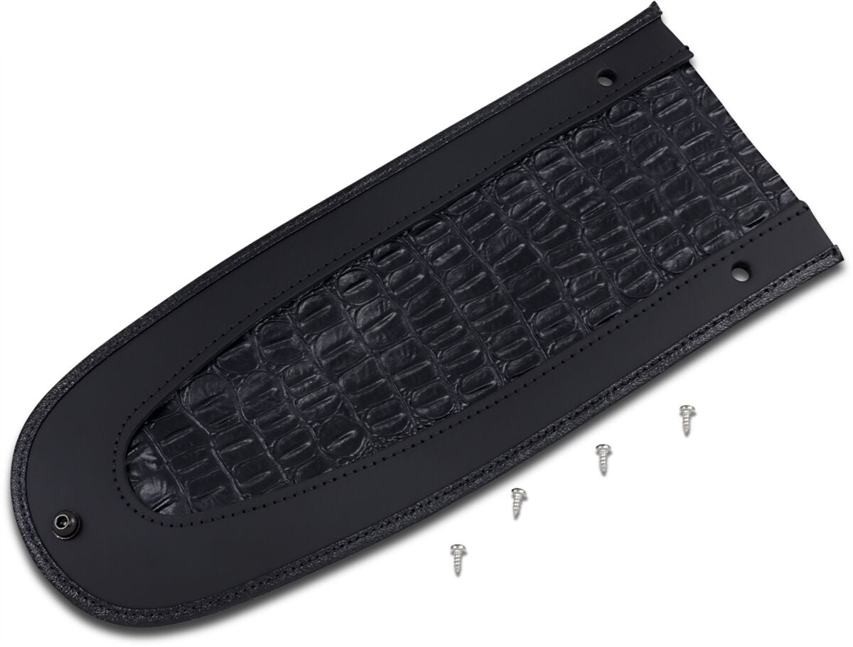 DRAG SPECIALTIES SEATS FENDER PROTECTOR FENDER SKINS REAR GATOR VINYL BLACK 1405-0145