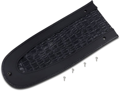 DRAG SPECIALTIES SEATS FENDER PROTECTOR FENDER SKINS REAR GATOR VINYL BLACK 1405-0145