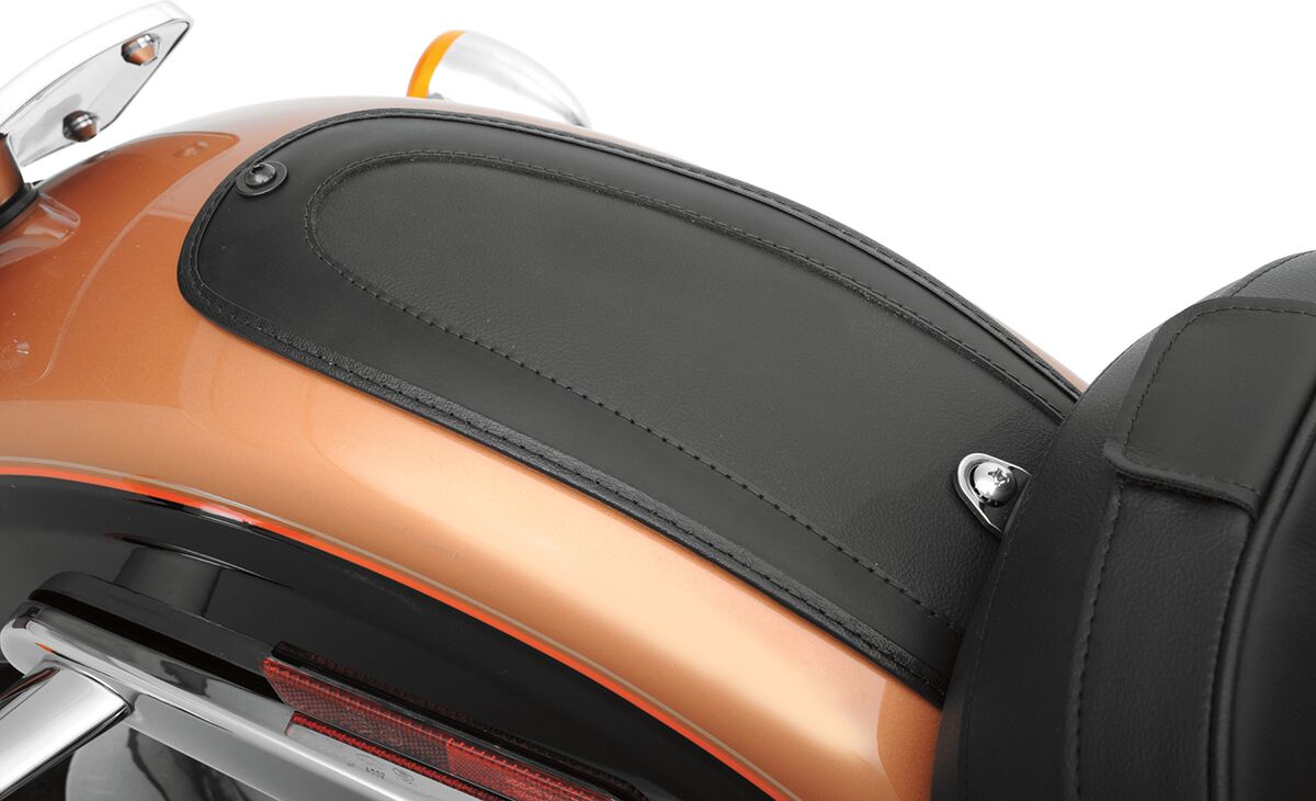 DRAG SPECIALTIES SEATS FENDER PROTECTOR FENDER SKINS REAR SMOOTH VINYL BLACK 1405-0153