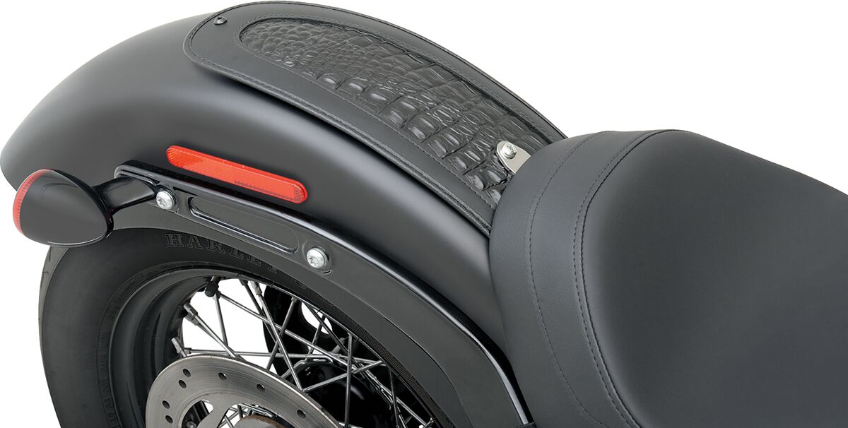 DRAG SPECIALTIES SEATS FENDER SKIN FAUX ALLIGATOR 1405-0280