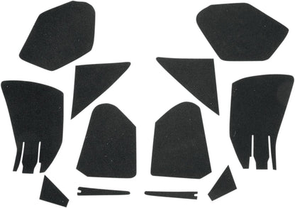 DRAG SPECIALTIES SEATS FAIRING POCKET LINING KIT ROAD GLIDE (FLTR) FAIRING BLACK 2330-0091