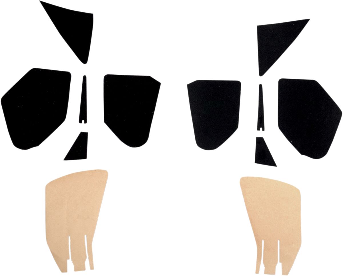 DRAG SPECIALTIES SEATS FAIRING POCKET LINING KIT ROAD GLIDE (FLTR) FAIRING BLACK 2330-0091