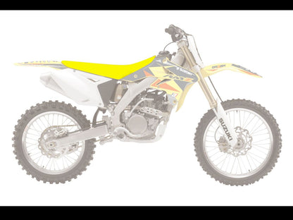 BLACKBIRD RACING PYRAMID SEAT COVER YELLOW 1328G/01