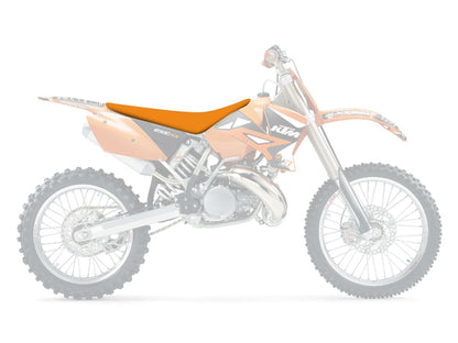 BLACKBIRD RACING PYRAMID SEAT COVER ORANGE 1511G/01