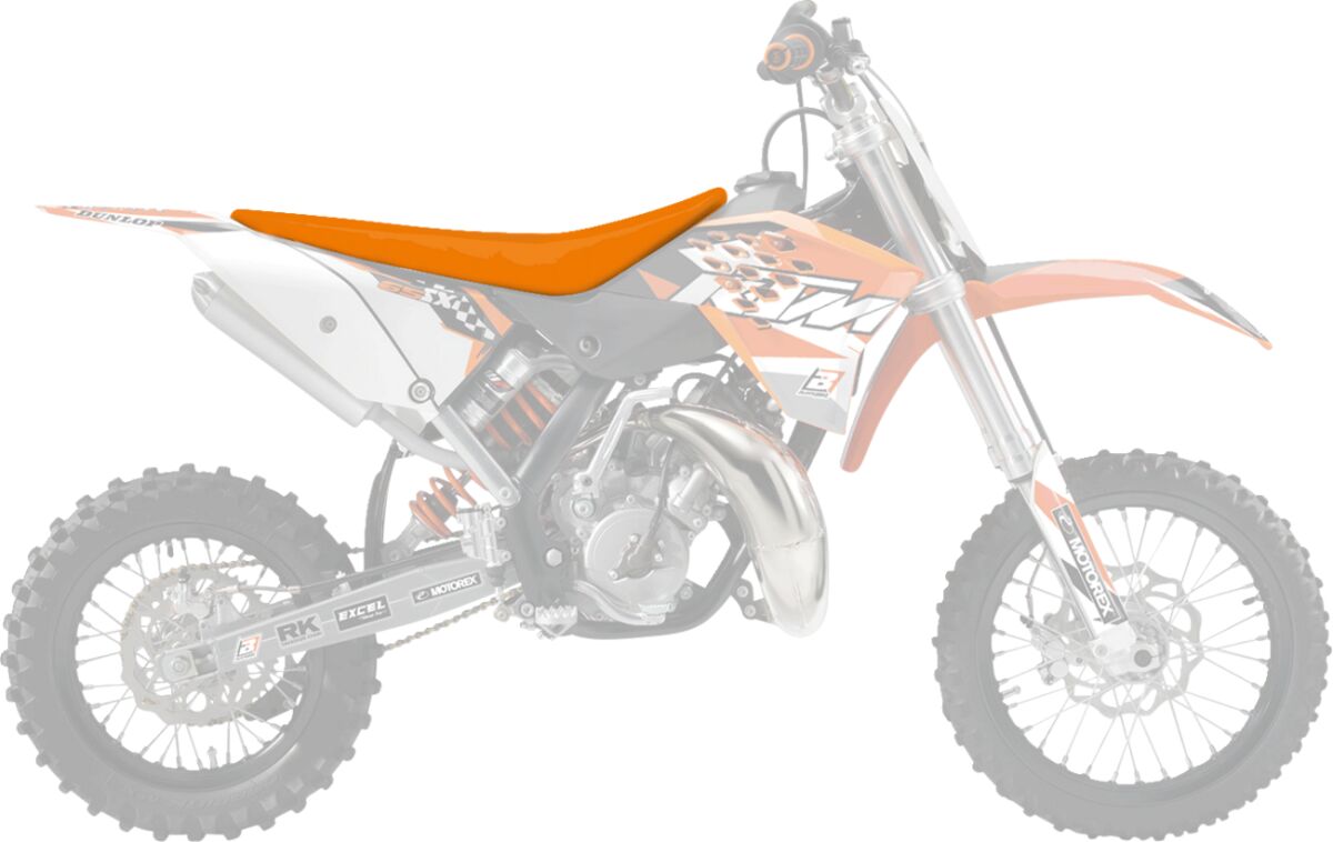 BLACKBIRD RACING PYRAMID SEAT COVER ORANGE 1514G/01