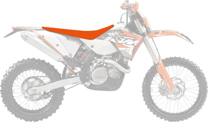 BLACKBIRD RACING PYRAMID SEAT COVER ORANGE 1518G/01