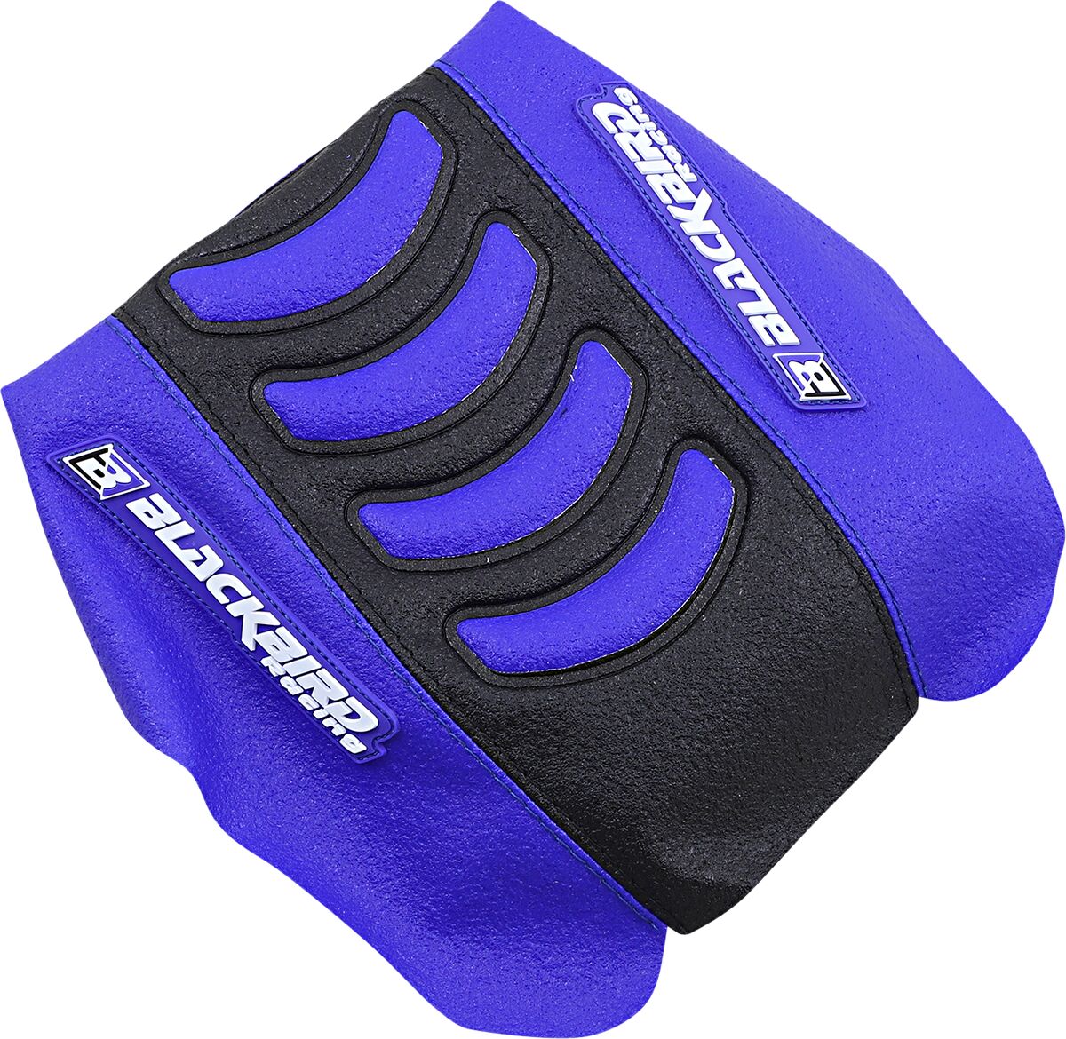 BLACKBIRD RACING DOUBLE GRIP 3 SEAT COVER BLUE/BLACK 1232H