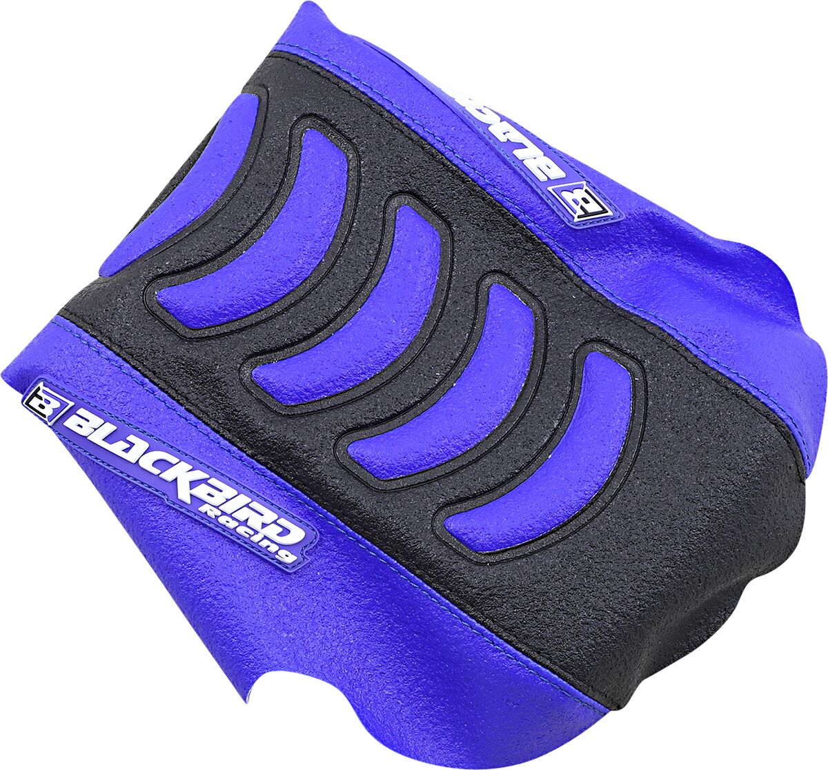 BLACKBIRD RACING DOUBLE GRIP 3 SEAT COVER BLUE/BLACK 1236H
