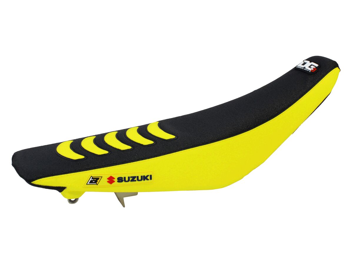 BLACKBIRD RACING DOUBLE GRIP 3 SEAT COVER YELLOW/BLACK 1318H