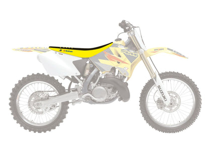 BLACKBIRD RACING DOUBLE GRIP 3 SEAT COVER YELLOW/BLACK 1318H