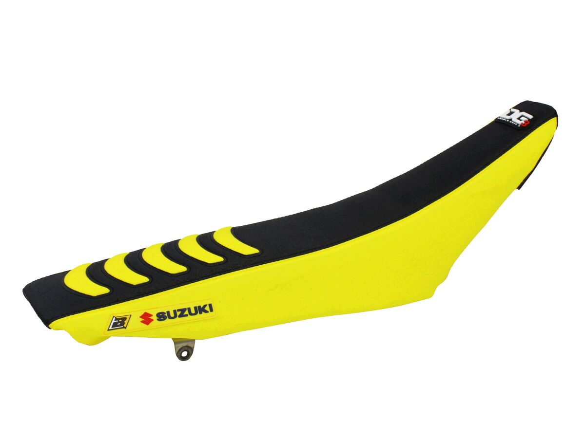 BLACKBIRD RACING DOUBLE GRIP 3 SEAT COVER YELLOW/BLACK 1330H