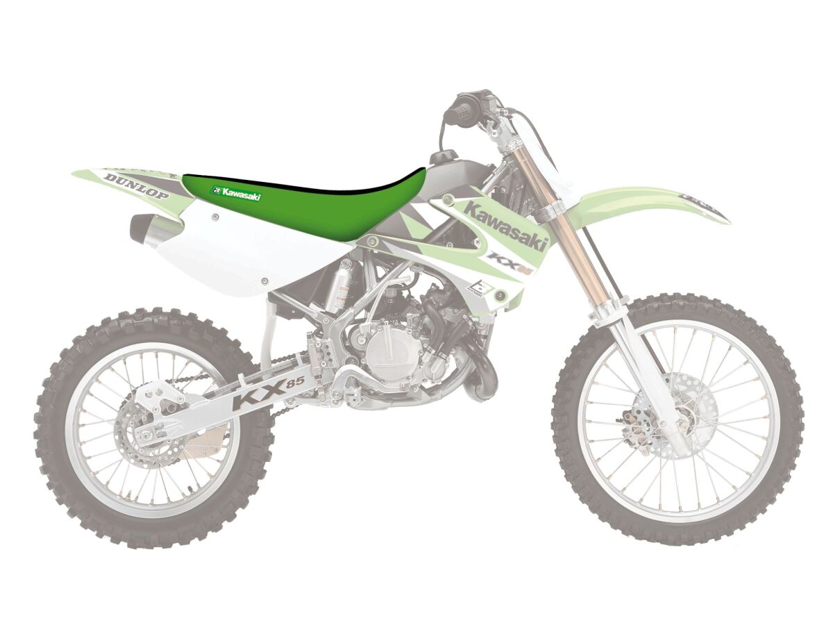 BLACKBIRD RACING DOUBLE GRIP 3 SEAT COVER GREEN/BLACK 1425H
