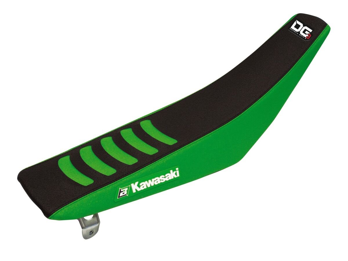 BLACKBIRD RACING DOUBLE GRIP 3 SEAT COVER GREEN/BLACK 1427H