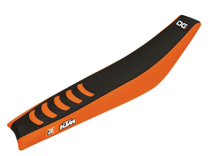 BLACKBIRD RACING DOUBLE GRIP 3 SEAT COVER ORANGE/BLACK 1511H