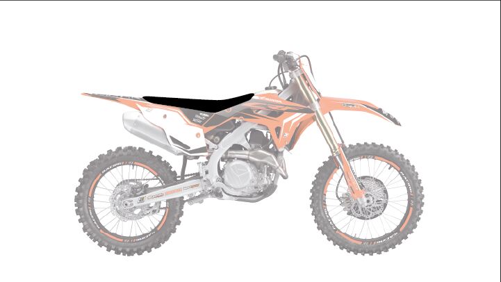 BLACKBIRD RACING SEATCVR PYR CRF450 21- RD 1149G/01