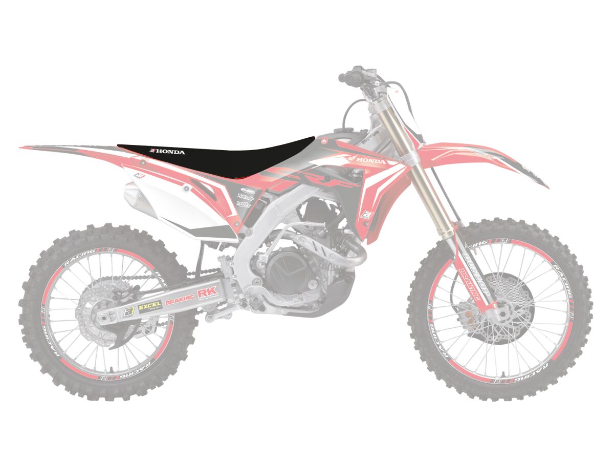 BLACKBIRD RACING SEATCOVER ZBR CRF BK/RD 1148Z1