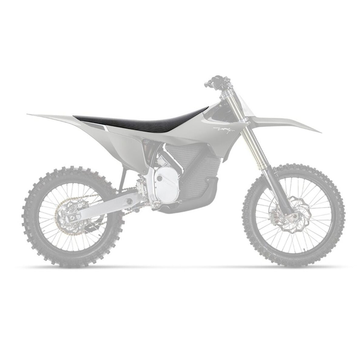 BLACKBIRD RACING SEAT COVER PYR STARK BK 1L00G