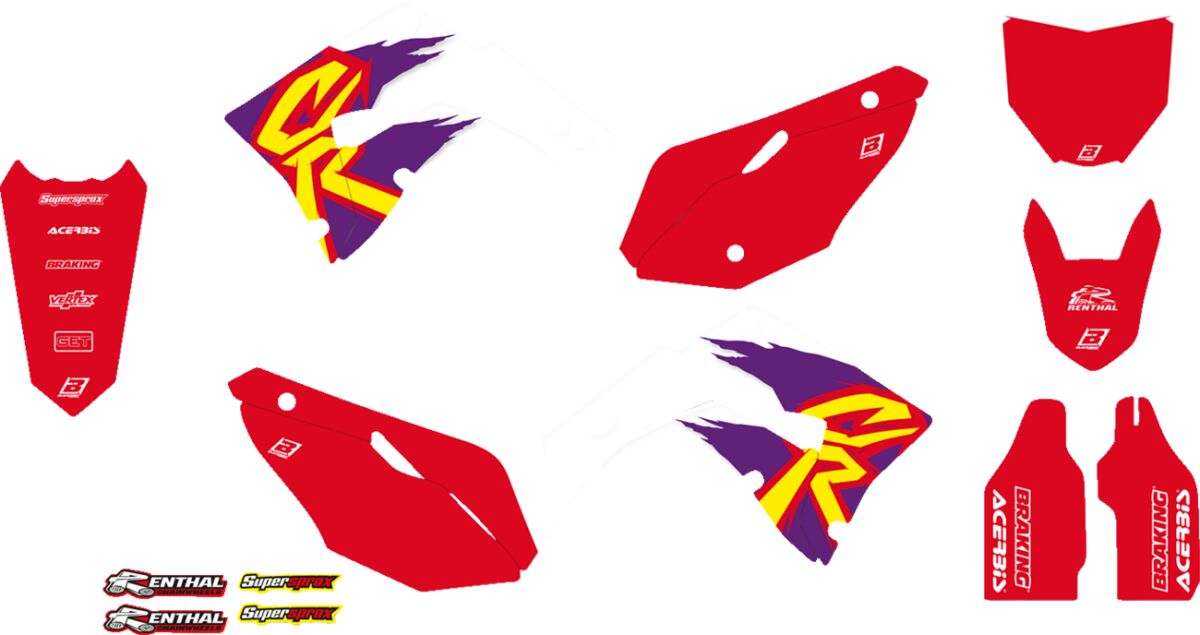 BLACKBIRD RACING GRAPHIC KT RETRO CR 2147AA