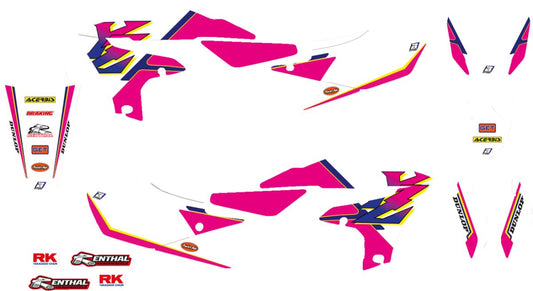 Blackbird Racing Graphic KT Retro YZF 2247AA