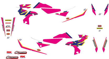BLACKBIRD RACING GRAPHIC W/S RETRO YZF 8247AA