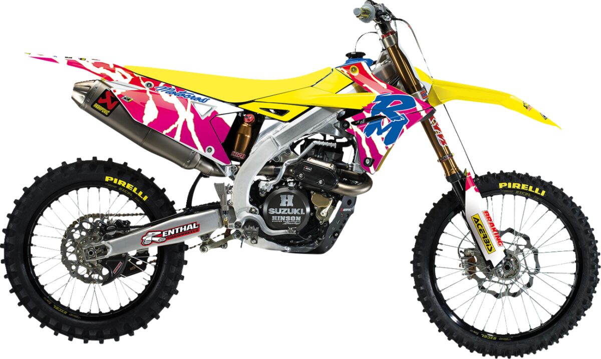 BLACKBIRD RACING GRAPHIC W/S RETRO RMZ 8320AA