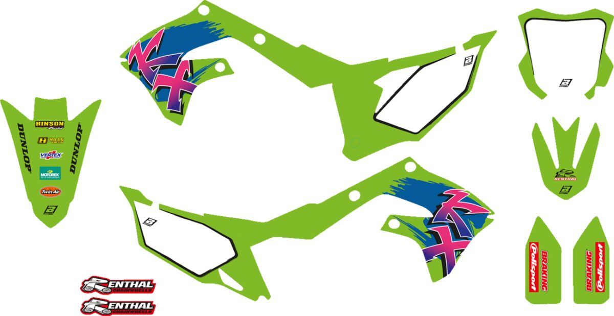 BLACKBIRD RACING GRAPHIC KT RETRO KXF 2425AA