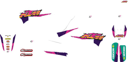 BLACKBIRD RACING GRAPHIC KT RETRO KTM 2547AA