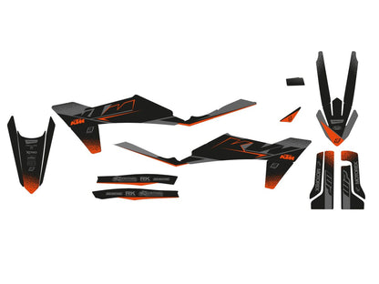 BLACKBIRD RACING GRAPHIC KIT MATBLK KTM 23 2548Y