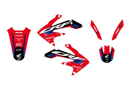 BLACKBIRD RACING GRAPHIC KIT DREAM 5 CRF450X 04-16 2143AB