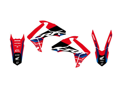 BLACKBIRD RACING GRAPHIC KIT DREAM 5 CRF250 14-17 2145AB
