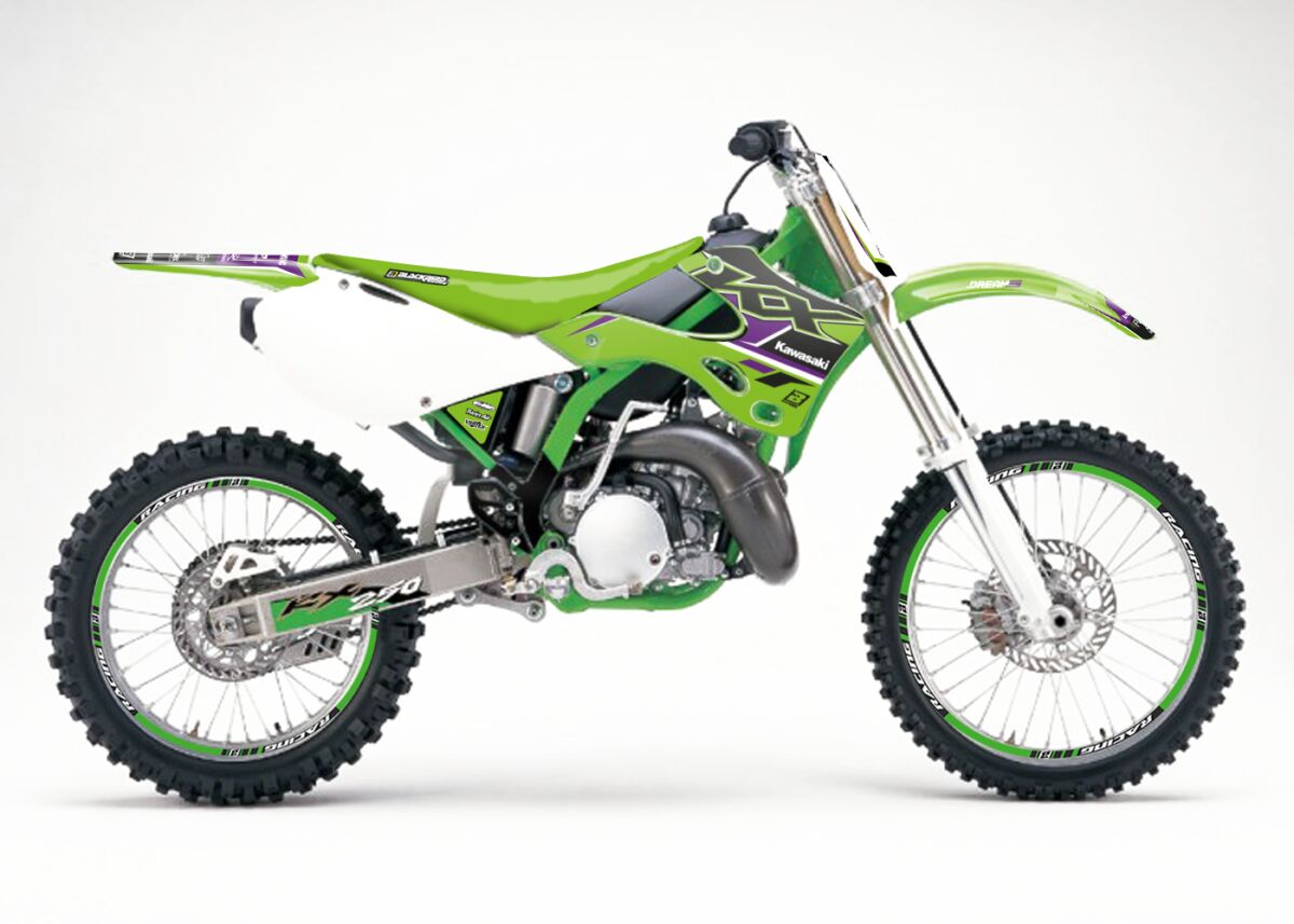 BLACKBIRD RACING GRAPHIC KIT DREAM 5 KX125 99-02 2409AB