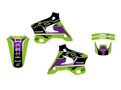BLACKBIRD RACING GRAPHIC KIT DREAM 5 KX125 94-98 2410AB