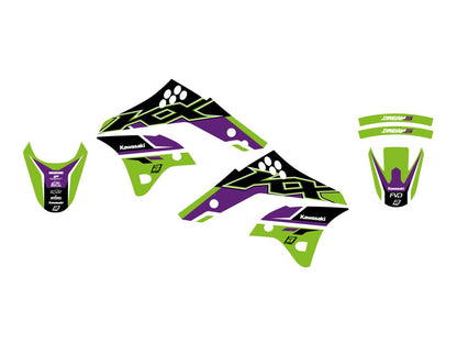 BLACKBIRD RACING GRAPHIC KIT DREAM 5 KXF250 06-08 2416AB