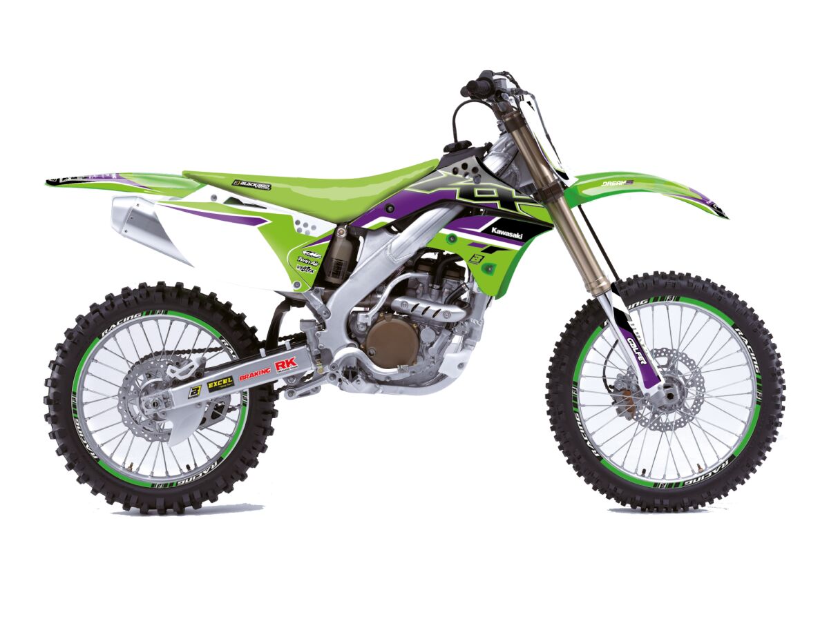 BLACKBIRD RACING GRAPHIC KIT DREAM 5 KXF250 06-08 2416AB