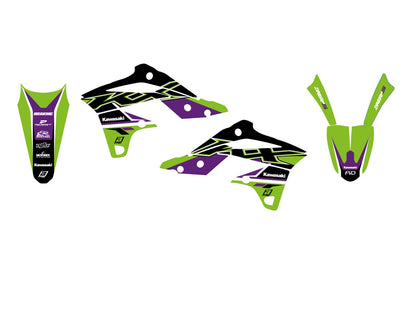 BLACKBIRD RACING GRAPHIC KIT DREAM 5 KXF250 13-16 2421AB