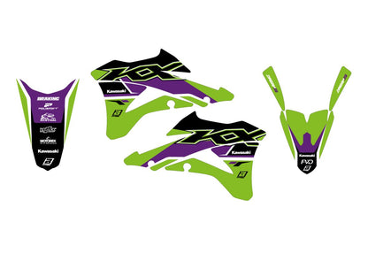 BLACKBIRD RACING GRAPHIC KIT DREAM 5 KX85 14-19 2422AB