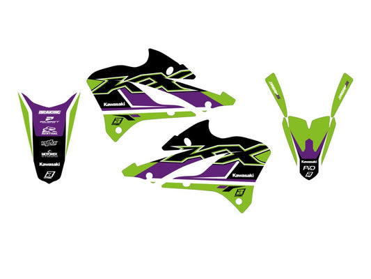 BLACKBIRD RACING GRAPHIC KIT DREAM 5 KX85 22-23 2426AB