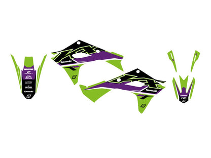 BLACKBIRD RACING GRAPHIC KIT DREAM 5 KX450 24- 2428AB