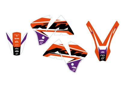 BLACKBIRD RACING GRAPHIC KIT DREAM 5 EXC 01-02 2514AB