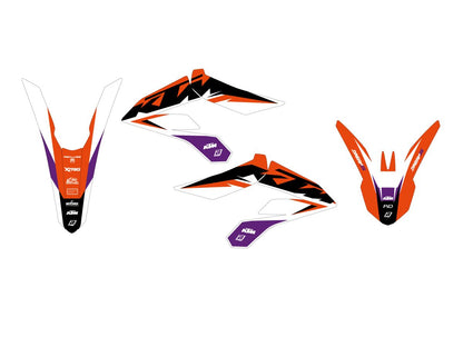 BLACKBIRD RACING GRAPHIC KIT DREAM 5 FREERIDE 2540AB