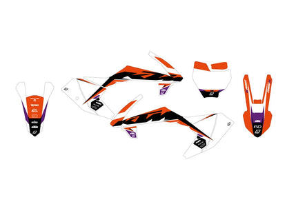 BLACKBIRD RACING GRAPHIC KIT DREAM 5 SX65 16-20 2543AB