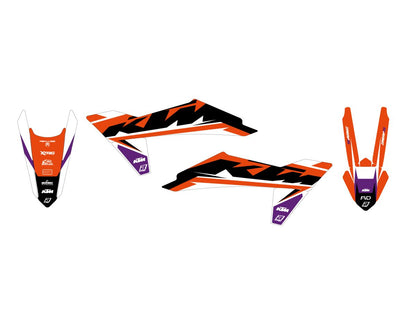 BLACKBIRD RACING GRAPHIC KIT DREAM 5 KTM 23- 2548AB