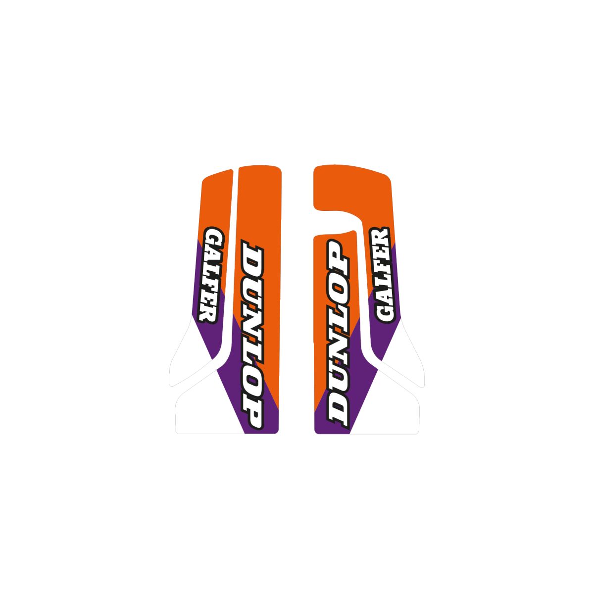 BLACKBIRD RACING FORKGUARD STICKER DREAM 5 KTM 5522AB
