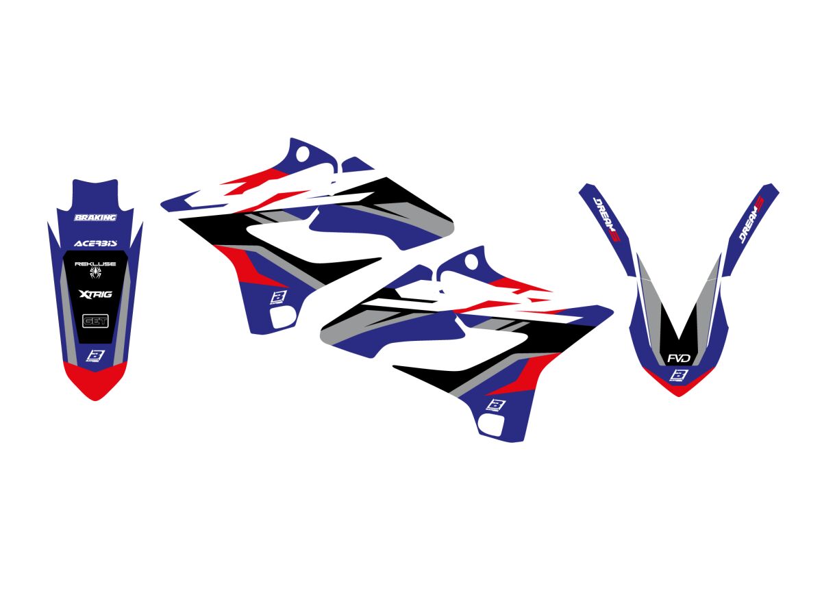 BLACKBIRD RACING GRAPHIC KIT DREAM 5 YZ 15-21 2244AB
