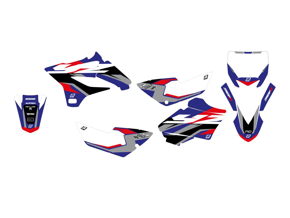 BLACKBIRD RACING GRAPHIC KIT DREAM 5 YZ85 15-20 2245AB