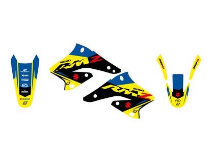 BLACKBIRD RACING GRAPHIC KIT DREAM 5 RMZ250 04-06 2317AB