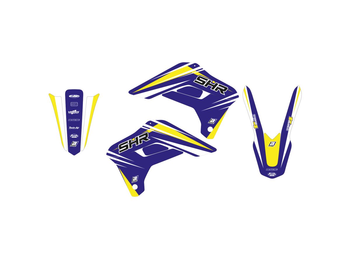 BLACKBIRD RACING GRAPHIC KIT DREAM 5 SHERCO SE-SEF 17-23 2E01N