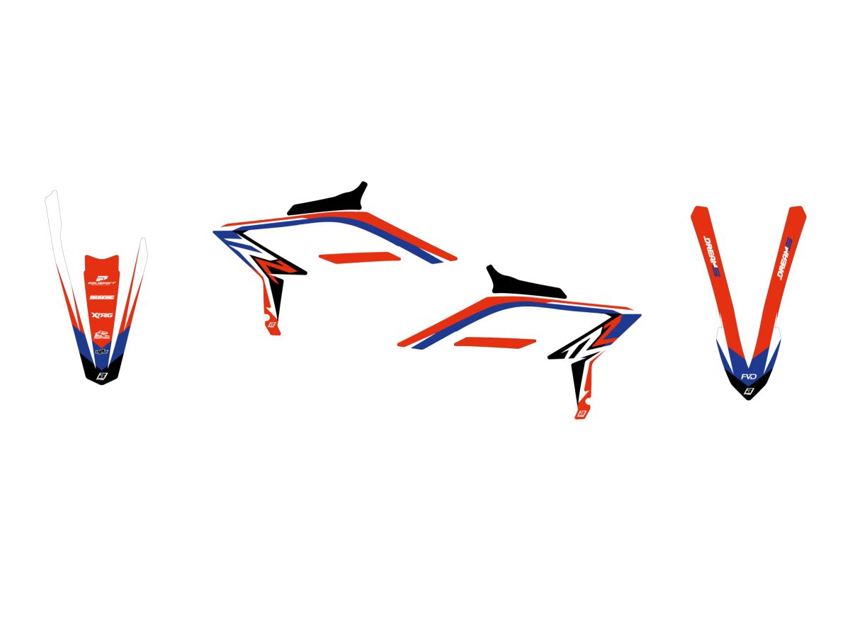 BLACKBIRD RACING GRAPHIC KIT DREAM 5 BETA RR 23-24 2B08AB