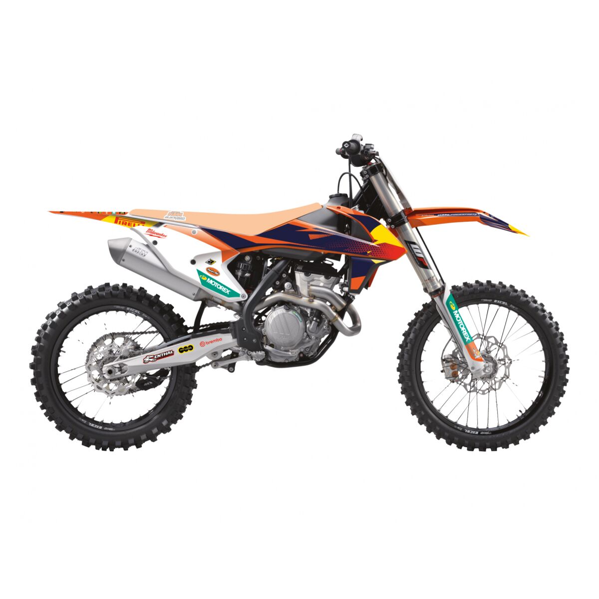 BLACKBIRD RACING GRAPHIC KIT KTM FACTORY '25 SX 2541R23