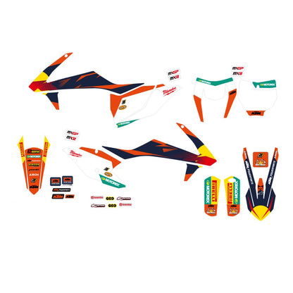 BLACKBIRD RACING GRAPHIC KIT KTM FACTORY '25 SX 2541R23